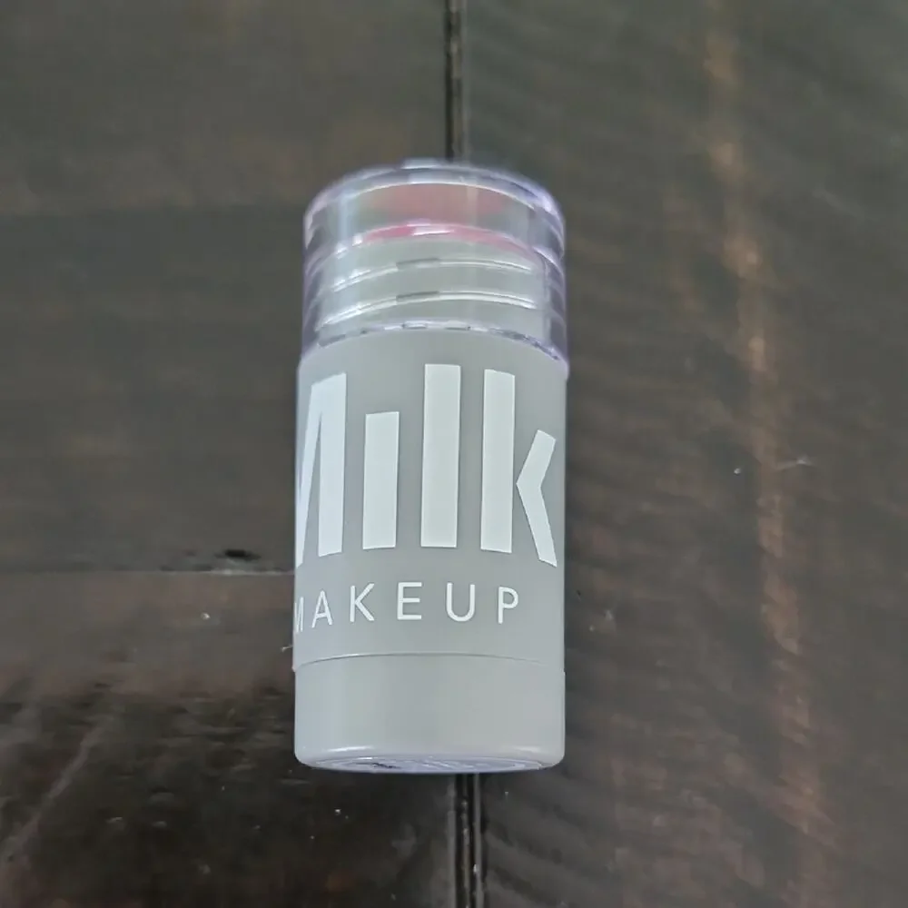 MILK MAKEUP Lip + Cheek Cream Blush + Lip Color Shade Flip True Red Full Size